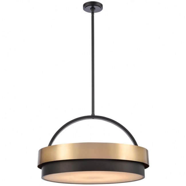 Lampa wisząca Coburg mosiądz