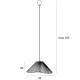 LAMPA WISZĄCA AMALFI I BLACK