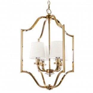 Lampa wisząca New York złota
