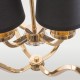 Lampa wisząca New York złota