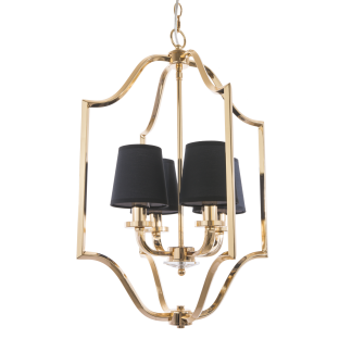 Lampa wisząca New York złota