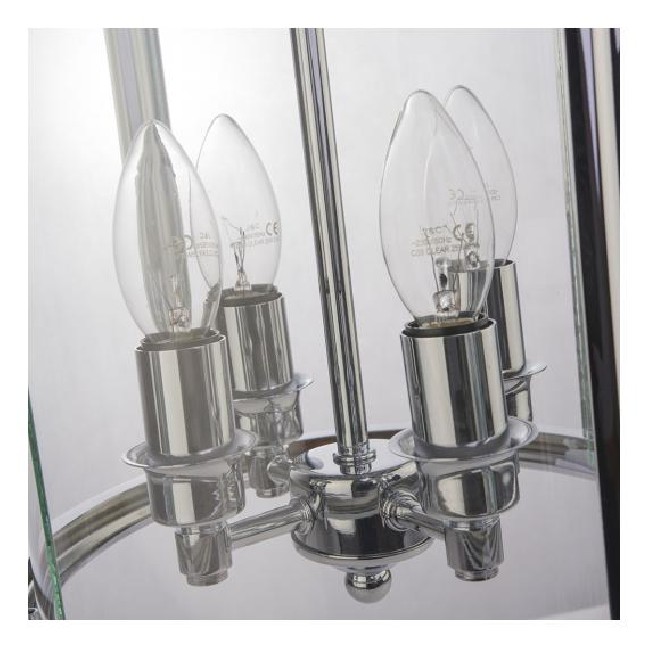 Lampa wisząca New York chrom