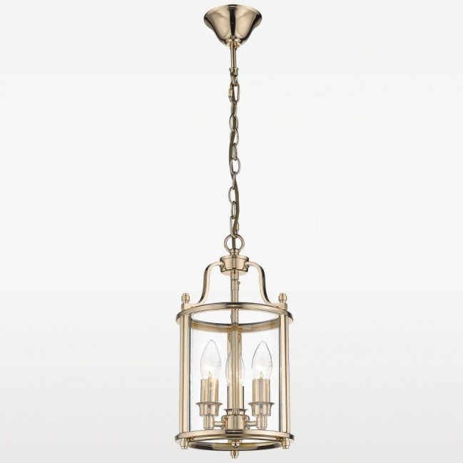Lampa wisząca New York złota
