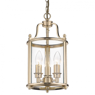 Lampa wisząca New York złota