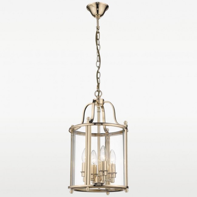 Lampa wisząca New York złota