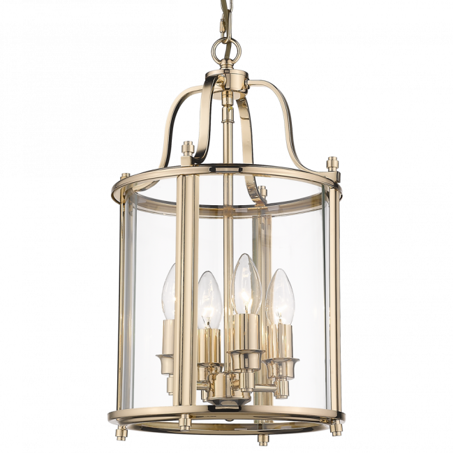 Lampa wisząca New York złota