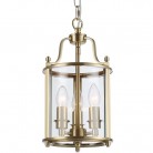 Lampa wisząca New York w kolorze mosiądzu