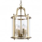 Lampa wisząca New York w kolorze mosiądzu