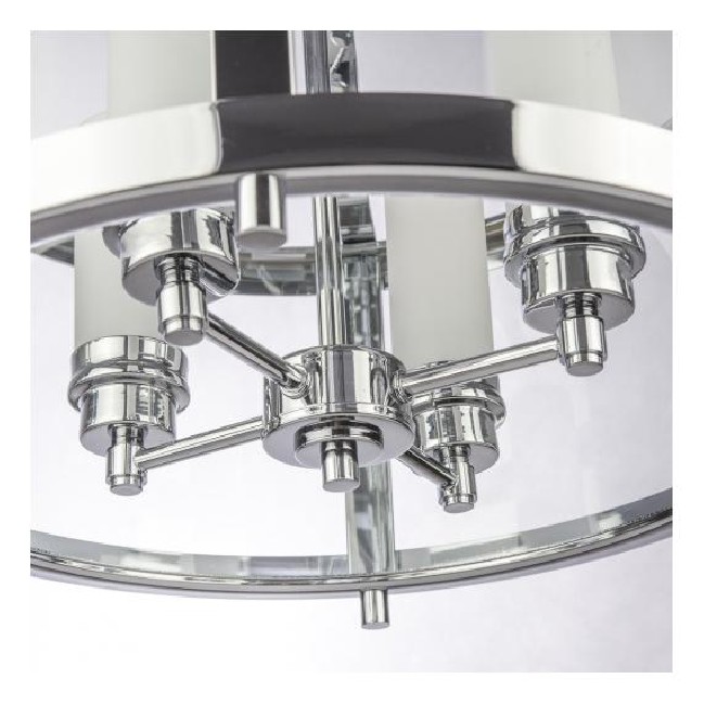 Lampa wisząca New York w kolorze chromu