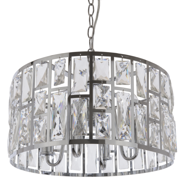 Lampa wisząca Kyiv 2 chrom