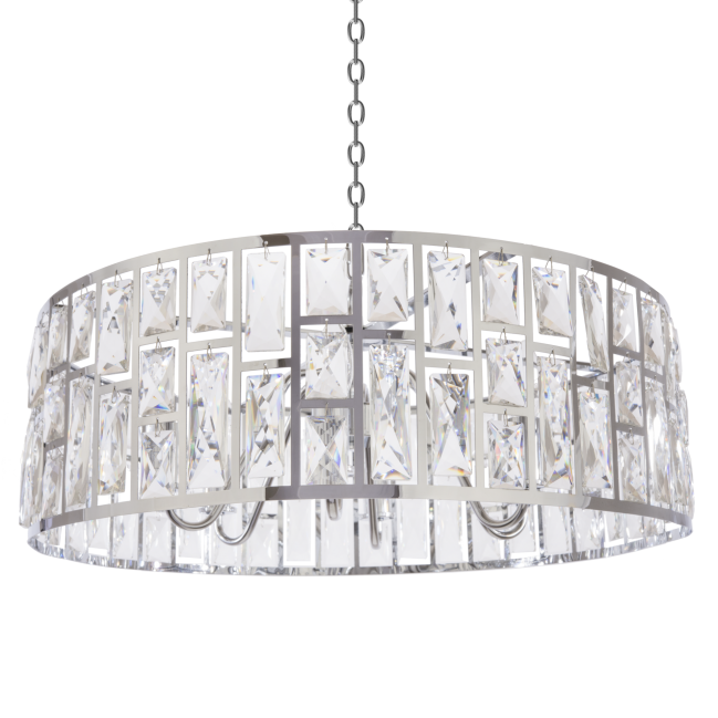 Lampa wisząca Kyiv 2 chrom