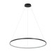 Nowoczesna lampa wisząca Ring 80 Led czarna CCT