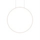 Designerska lampa wisząca Mirror 60 Led biała CCT