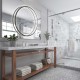 Designerska lampa wisząca Mirror 60 Led czarna CCT