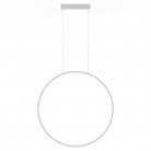 Designerska lampa wisząca Mirror 90 Led biała CCT