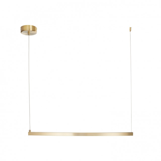 Lampa wisząca Beam 120 złoto szczotkowane