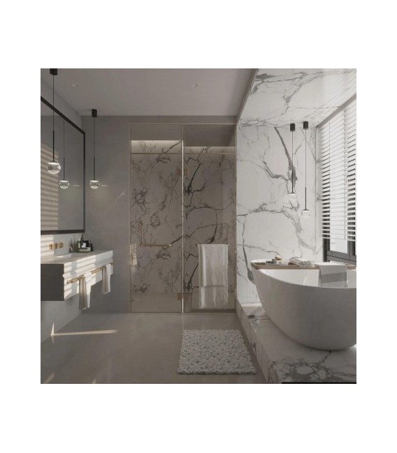 Nowoczesna lampa wisząca Orra Led w kolorze czarnym