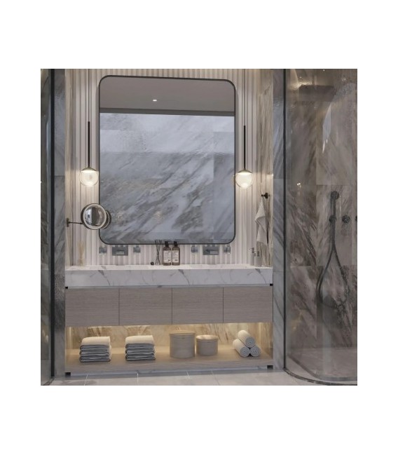 Nowoczesna lampa wisząca Orra Led w kolorze czarnym