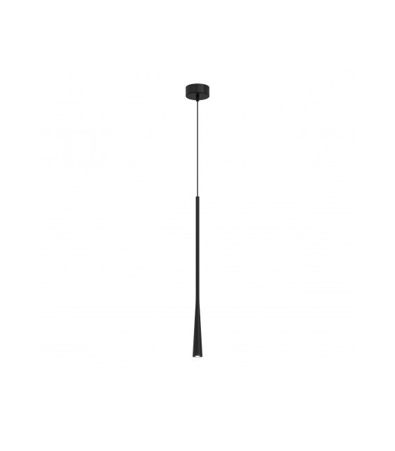 Minimalistyczna lampa wisząca Elysia Led czarna