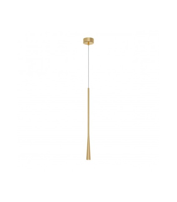 Minimalistyczna lampa wisząca Elysia Led złota