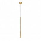 Minimalistyczna lampa wisząca Elysia Led złota