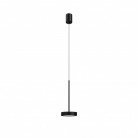 Nowoczesna lampa wisząca Awo Led IP44 w kolorze czarnym