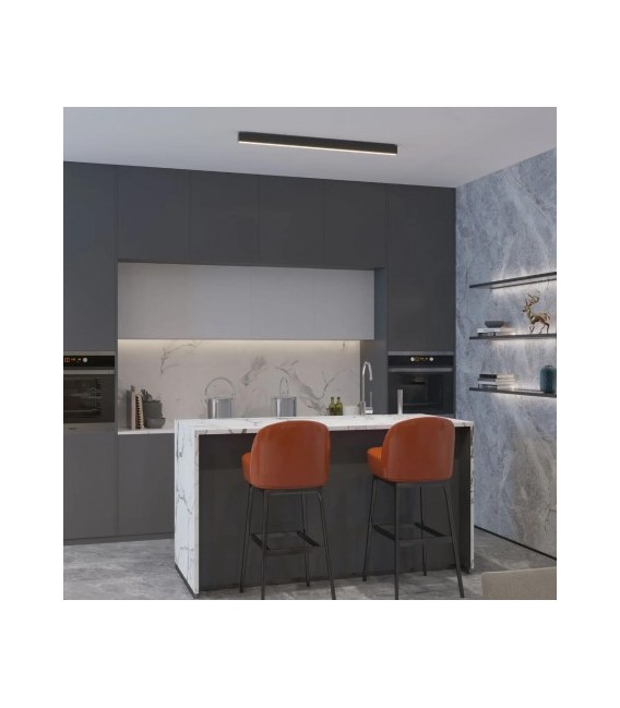 Plafon Astar M Led czarny CCT