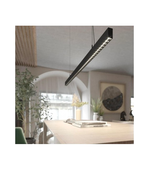 Lampa wisząca Sigi I Led czarna 3000K