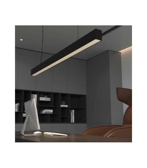 Lampa wisząca Sigi II Led czarna CCT