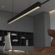 Lampa wisząca Sigi II Led czarna CCT