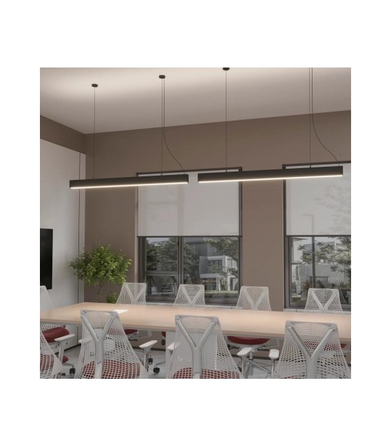 Lampa wisząca Sigi V Led czarna 3000K - ściemnialna