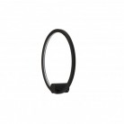 Nowoczesny kinkiet Ringa S Led czarny CCT