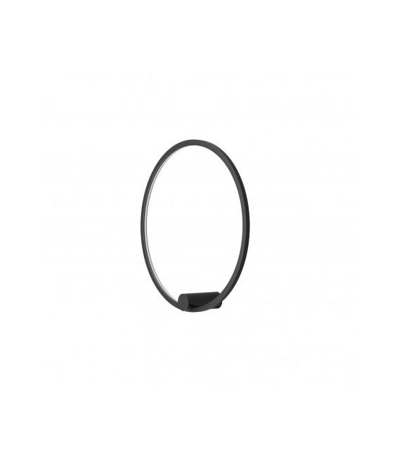 Nowoczesny kinkiet Ringa M Led czarny CCT