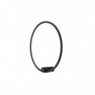 Nowoczesny kinkiet Ringa M Led czarny CCT