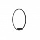 Nowoczesny kinkiet Ringa M Led czarny CCT