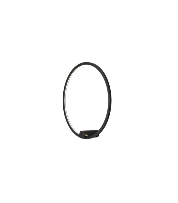 Nowoczesny kinkiet Ringa M Led czarny CCT