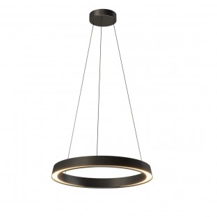 Nowoczesna lampa wisząca Garta Led czarna