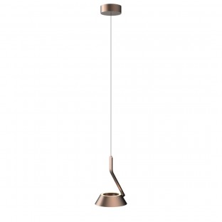 Lampa wisząca Garta Led w kolorze różowego złota sterowana gestami
