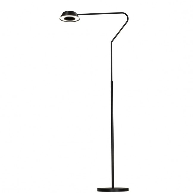 Lampa podłogowa Garta Led czarna dotykowa
