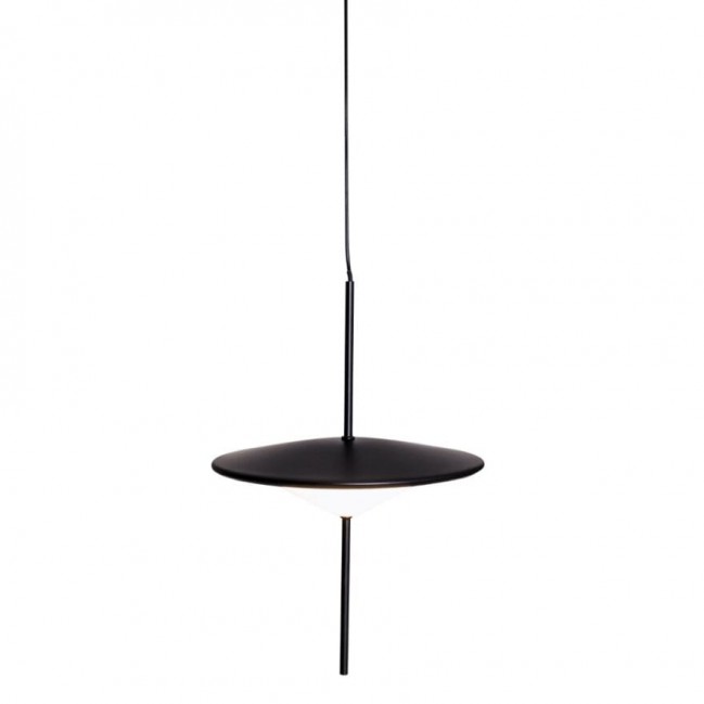 Nowoczesna lampa wisząca Cone Led w kolorze czarnym