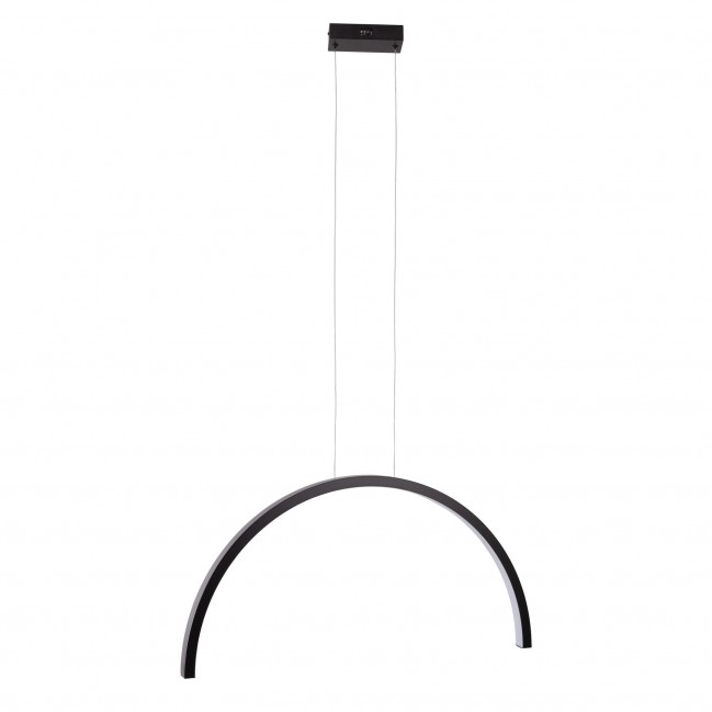 Nowoczesna lampa wisząca Trio Arc 1 Led w kolorze czarnym