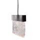 Lampa wisząca Vetro Led w kolorze czarny szczotkowany - ściemnialna