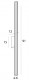 Kinkiet Fayette 91 Led w kolorze czarnym - IP44