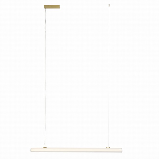 Lampa wisząca Fayette Led w kolorze złotym - IP44