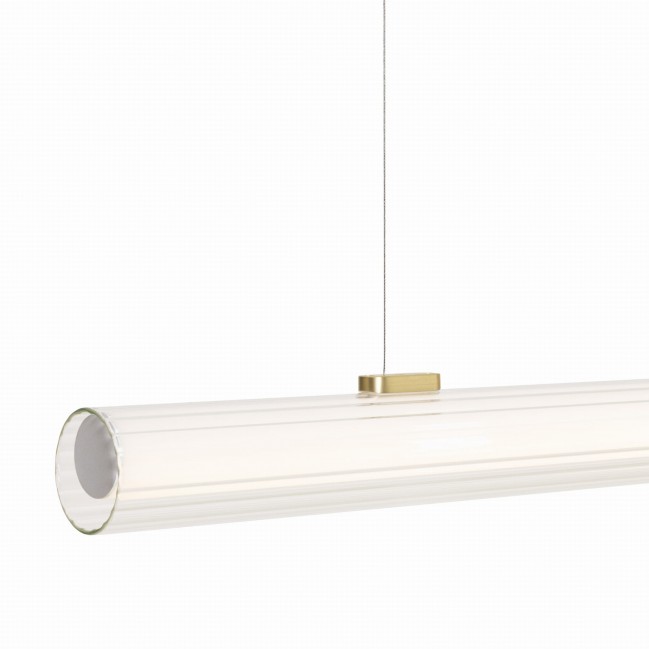 Lampa wisząca Fayette Led w kolorze złotym - IP44