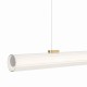 Lampa wisząca Fayette Led w kolorze złotym - IP44