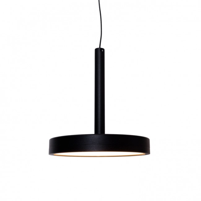 Nowoczesna lampa wisząca Ibiza 1 Led w kolorze czarnym