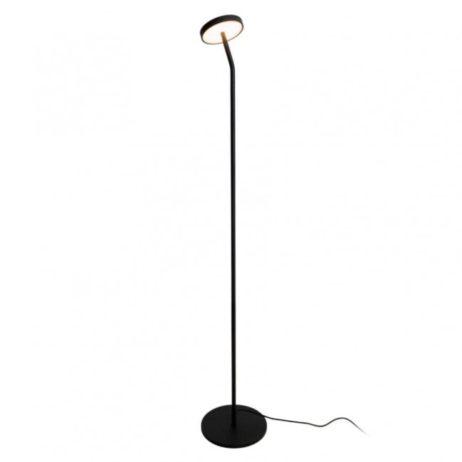 Nowoczesna lampa podłogowa Ibiza Led w kolorze czarnym