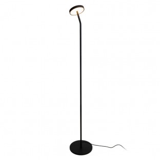 Nowoczesna lampa podłogowa Ibiza Led w kolorze czarnym