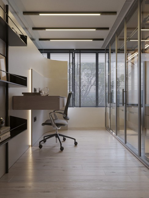 Lampa natynkowa - plafon RX Led 60W w kolorze czarnym